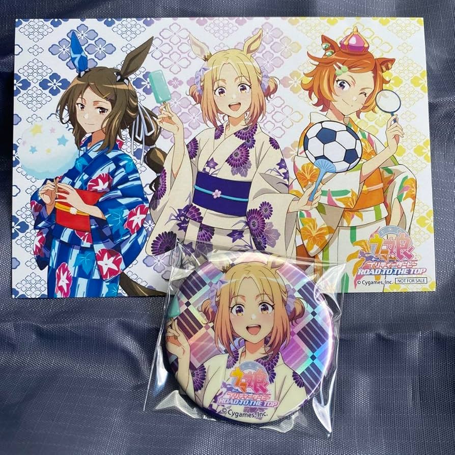ウマ娘　ナリタトップロード　浴衣　アクリルスタンド　アクリルカード　ポストカード ウマ娘 RTTT」TSUTAYA限定のPOP UP SHOP開催決定！ トップロード